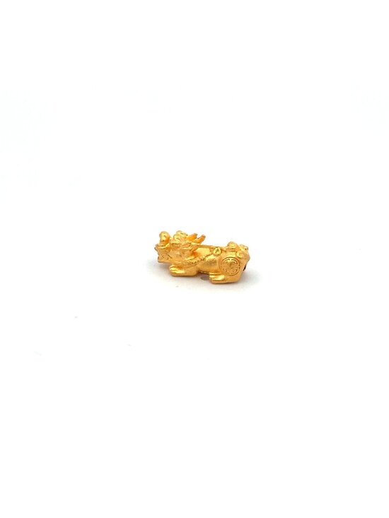 Unbranded Jewelry - 24K 999 Pure Gold Charm Piyao Pixiu Bead Spacer DIY Necklace Bracelet 0.18g